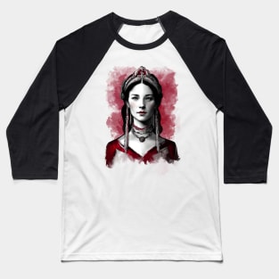 Anne Boleyn Baseball T-Shirt